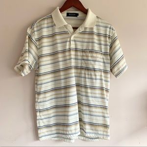Vintage Striped Collared Shirt